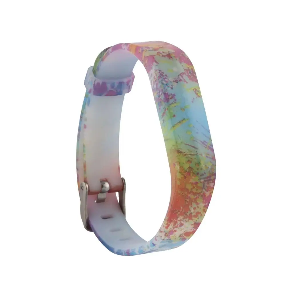 Design010 Группы для Fitbit Flex 2, классический Силиконовые Фитнес Замена аксессуары Браслет для Fitbit Flex 2 - Цвет: Design010