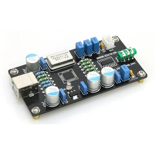 

HIFI USB 2,0 5V PCM2706 + I2S ES9023 DAC декодер плата толкает 8-160 Ом 94*50 мм