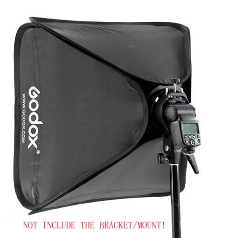 Софтбокс Godox 50x50 см отражатель диффузора для вспышки Speedlite профессиональная