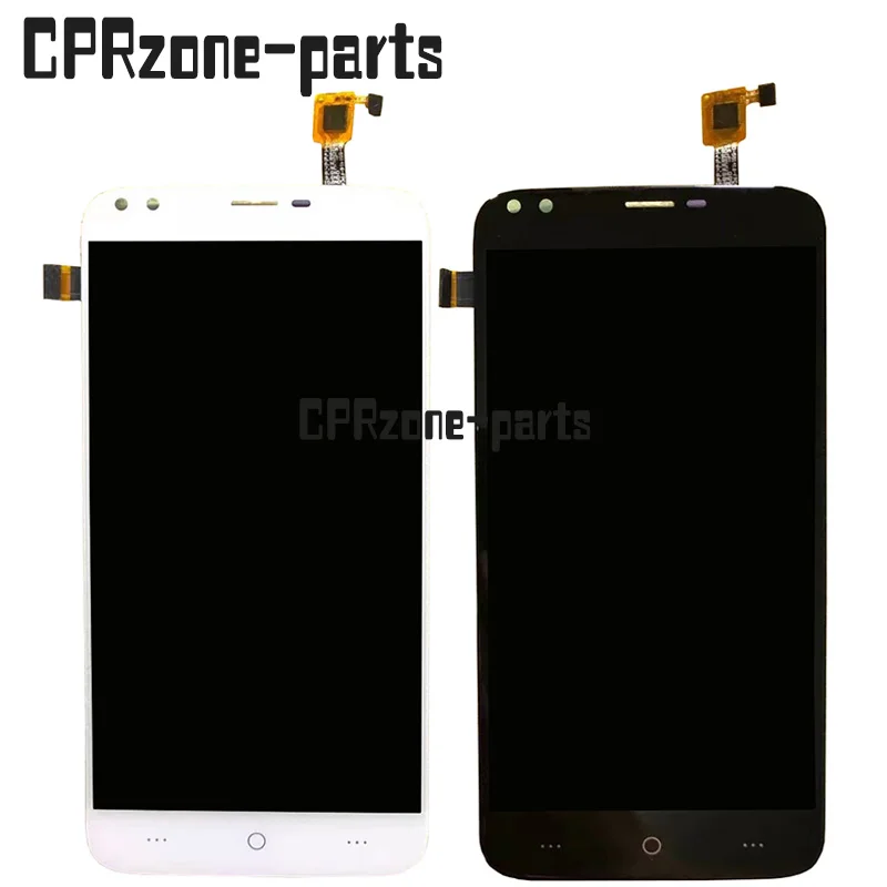 

5.5" Black / White With frame For Doogee X30 LCD display touch screen digitizer sensor panel assembly free shipping