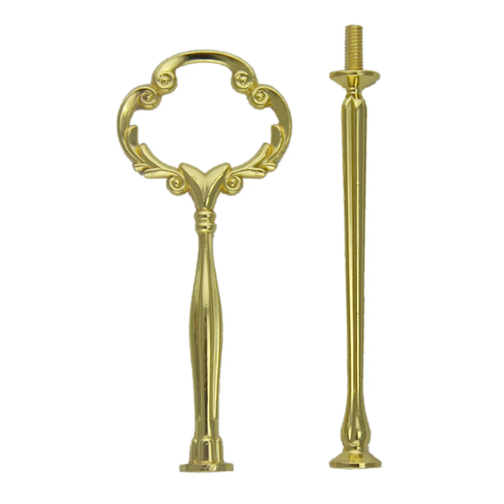 3 слойная винтажная стойка с ручкой для тарелок торта фурнитура держатель DIY