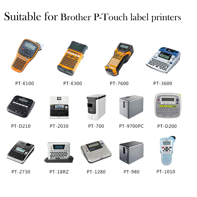 Labelife 1 шт. TZe-B41 TZeB41 18 мм совместимый с Brother P-Touch черный на яркой оранжевой этикетке ленты для этикеток принтера, производителей этикеток