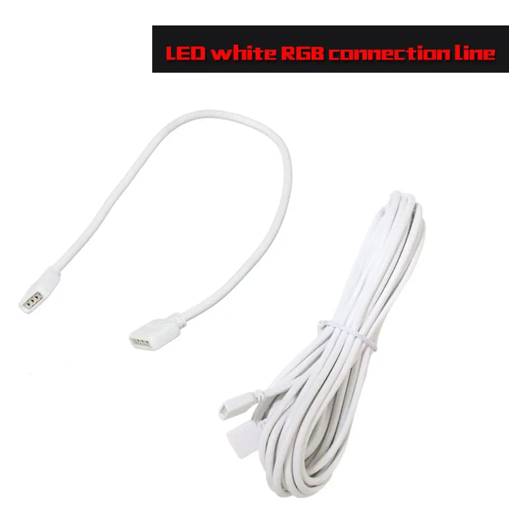 4Pin расширение провода разъем кабельного шнура светодиодные ленты свет Connecotr для