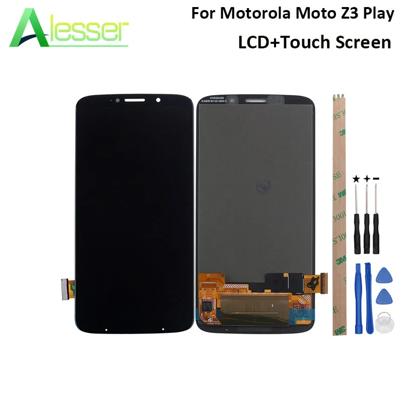 ЖК дисплей Alesser для Motorola Moto Z3 Play XT1929 дигитайзер сенсорного экрана с инструментами