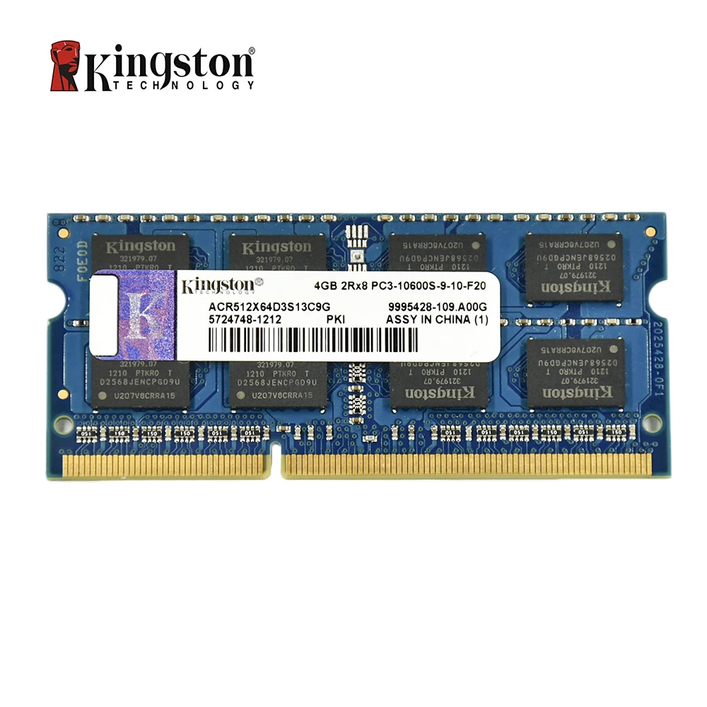 Kingston ram memory ddr3 2G 4GB 8GB 1333MHZ PC3-10600S 1600MHZ 12800S Memory DDR3 8 GB  204pin 1.5V Laptop Notebook SODIMM RAM