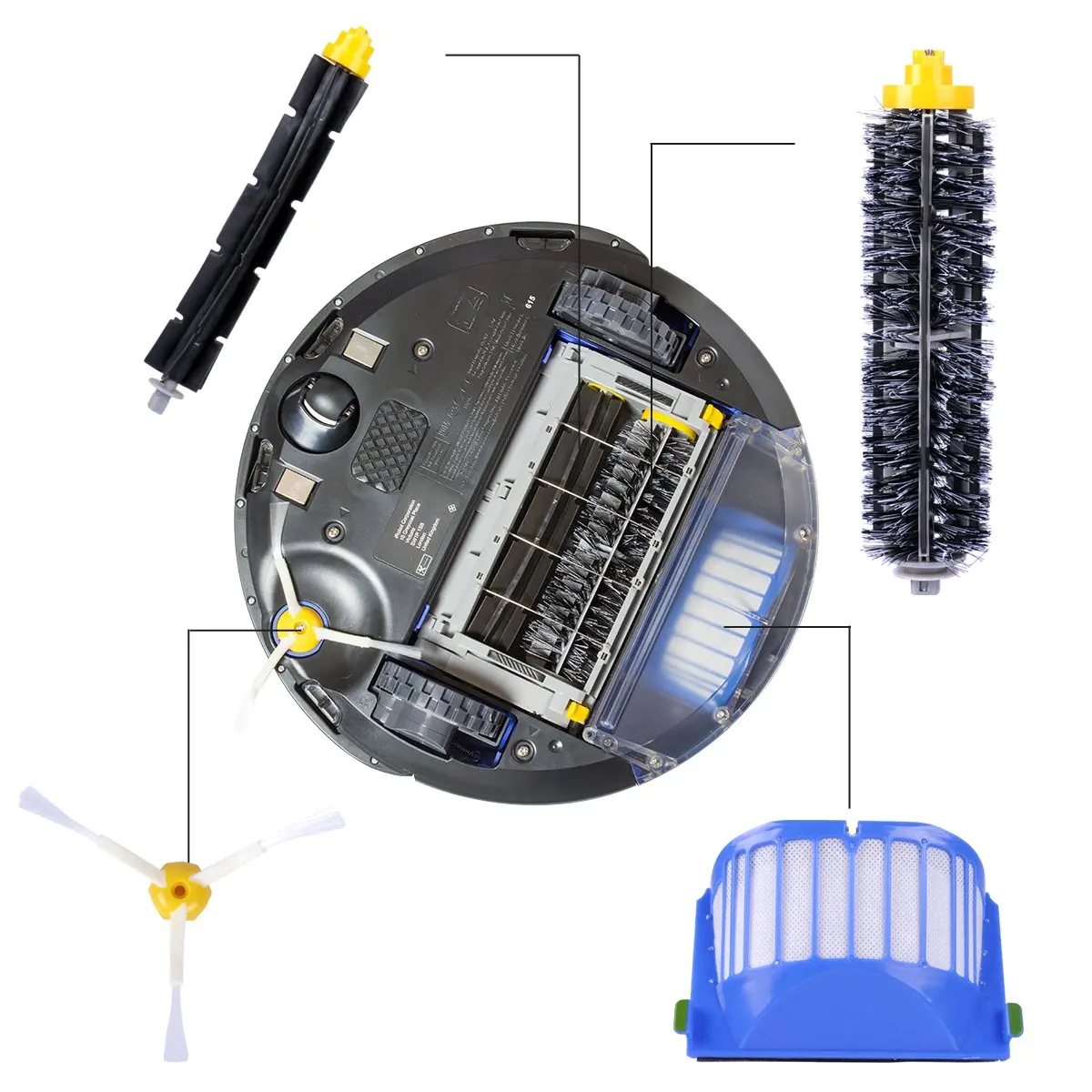 Сменные комплекты аксессуаров для iRobot Roomba серии 600 675 690 680 671 652 650 620 614 595 В