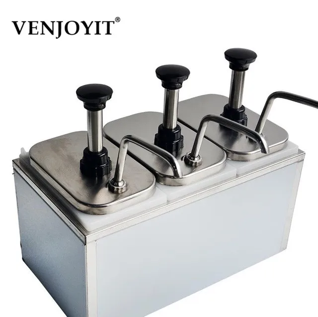 Три давления сока мокко давление горшок jam насос соус база из нержавеющей стали с