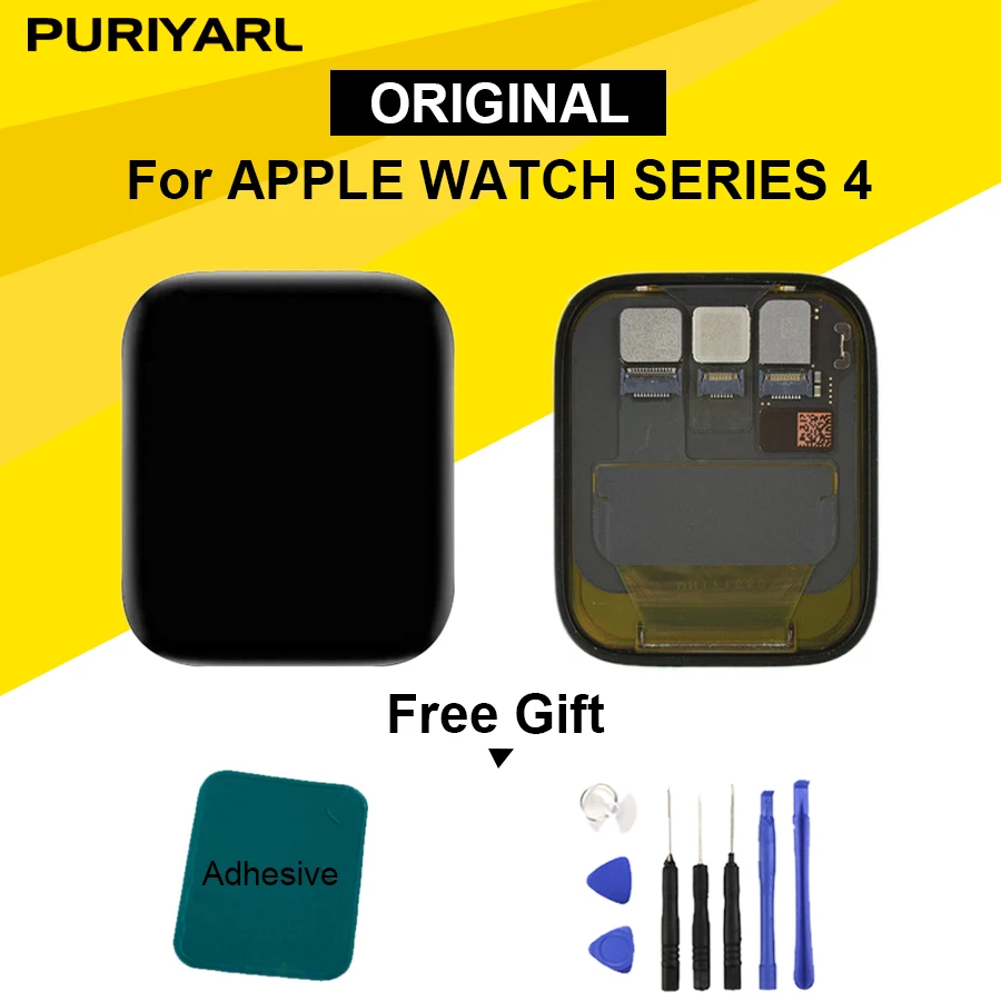 LTE/GPS AAA + Оригинальный ЖК дисплей для Apple Watch серии 4 сенсорный экран дигитайзер Series4