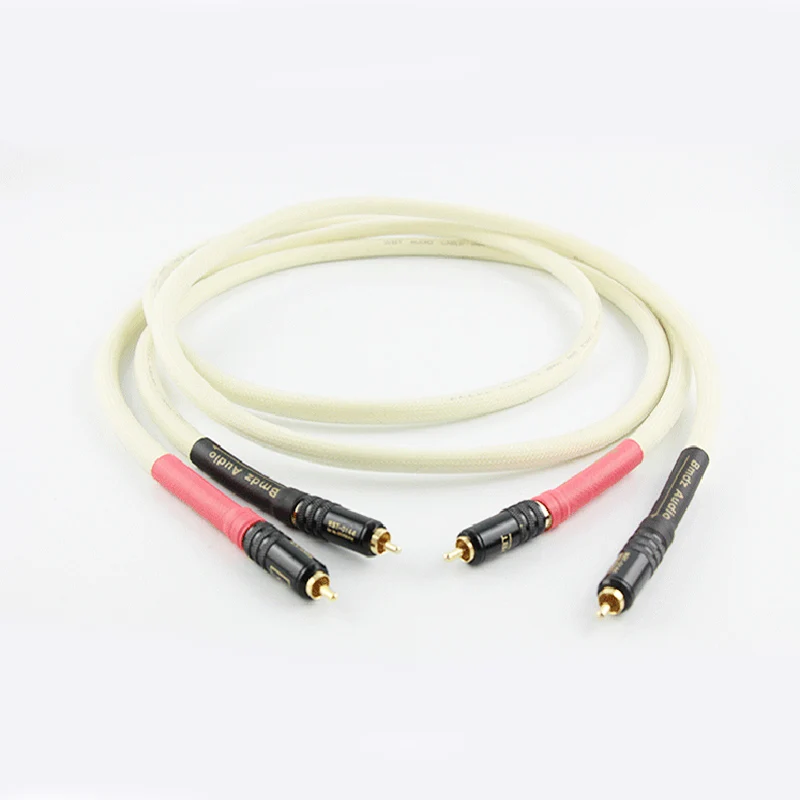 RCA аудио кабель 4N OFC Hi Fi Ortofon end усилитель CD подключение 2RCA к Ma|Кабели VGA| |
