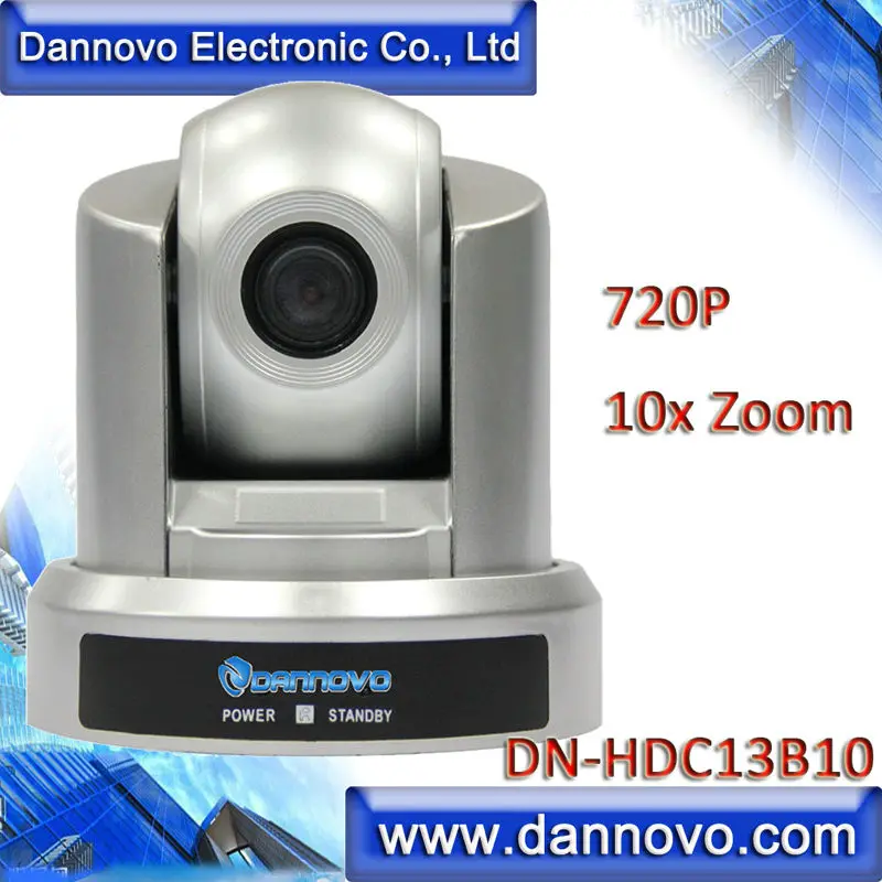 DANNOVO HD USB PTZ камера для веб конференций 10x оптический зум 720 P Plug & Play поддержка VISCA PELCO