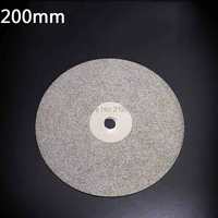 8 inch grit 60 3000 diamond coated flat lap disk wheel grinding sanding disc 200mm power tool accessories