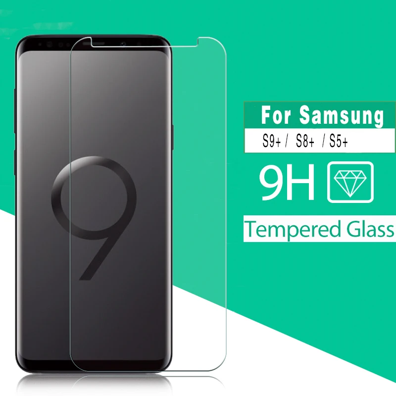 Премиум Закаленное стекло для Samsung Galaxy S9 S8 S5 Plus G965D G955A G901F стеклянная Защитная