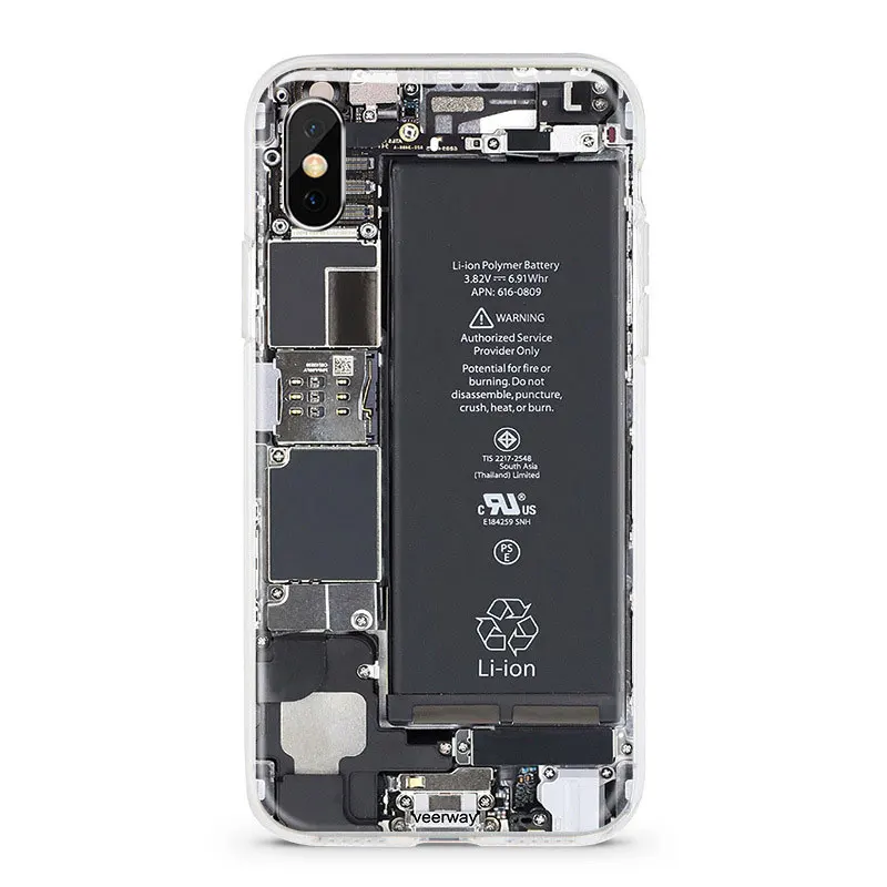 MS005 Силиконовый чехол для iPhone XS 11 Pro Max 5S XR, прозрачный чехол из ТПУ для iPhone X 6 6S 7 8 Plus, забавные Чехлы для пары с изображением пивной камеры Gameboy - Цвет: MS005