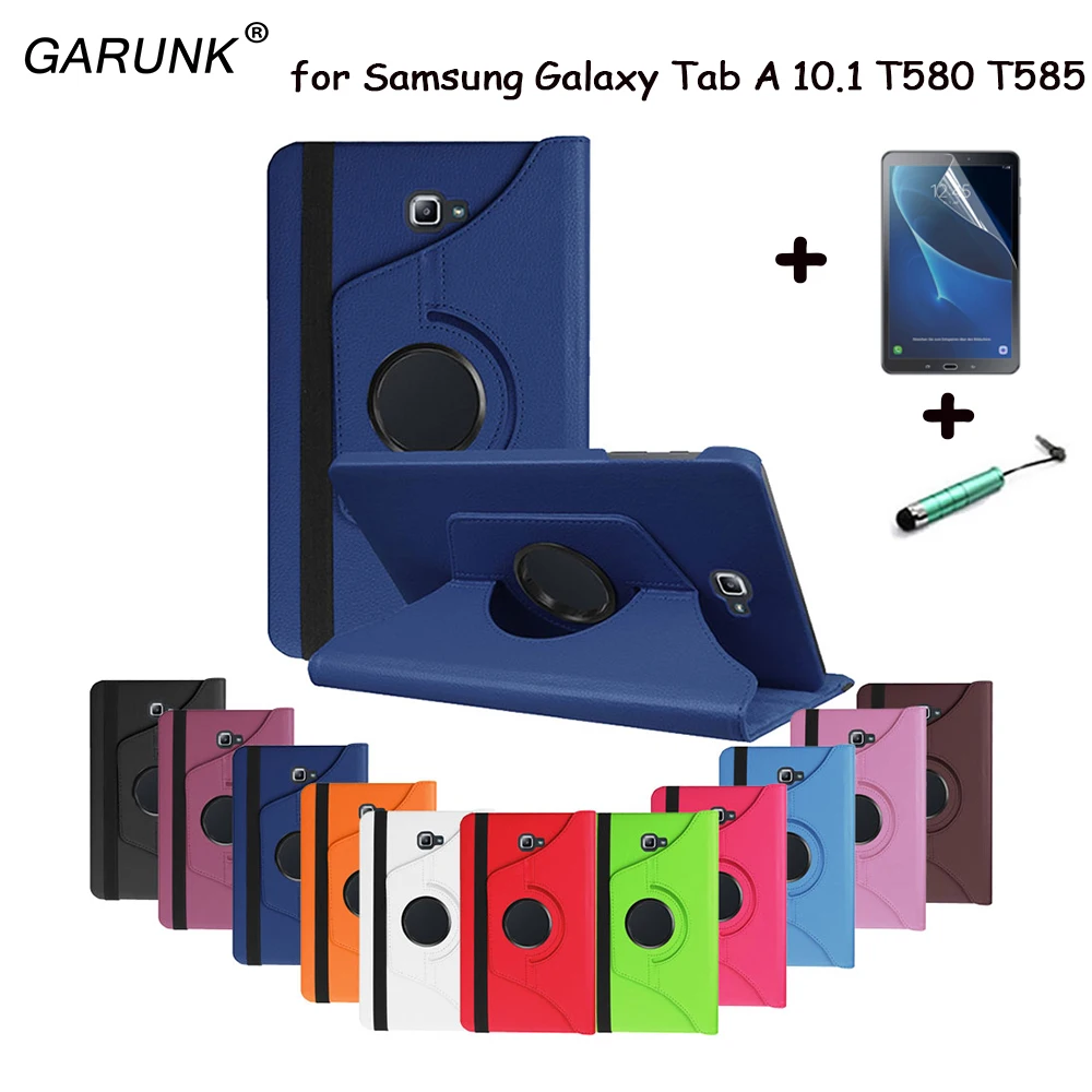 Чехол для планшета Samsung Galaxy Tab A A6 10 1 2016 SM T580 T580N T585 T585C с вращающейся на 360 градусов