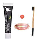 Уход за зубами бамбук натуральный активированный уголь отбеливающая зубная паста зубная щетка гигиена полости рта Стоматологическая Прямая поставка