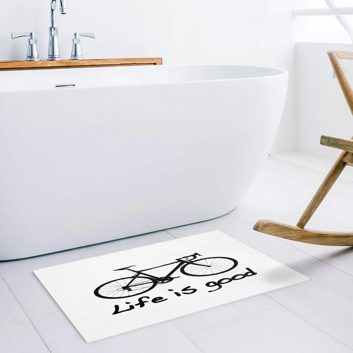Life это замечательные коврики для дверей велосипеда кухонный коврик ванной