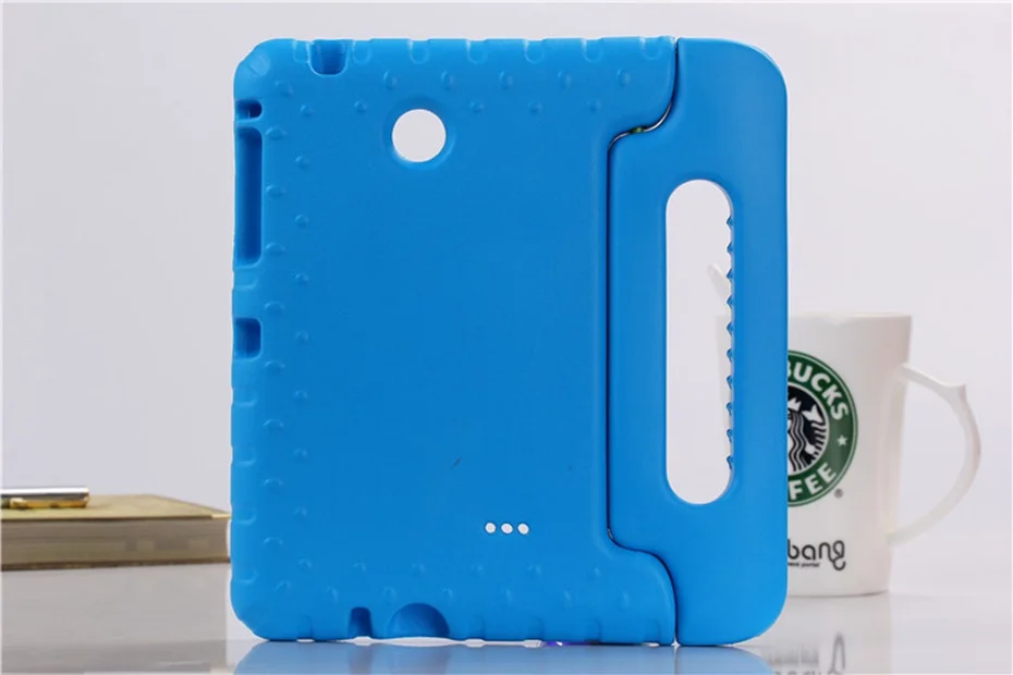Чехол для samsung Galaxy Tab 4 8,0 T330 T331 Ручной Чехол для всего тела для детей безопасный силиконовый чехол для SM-T330 SM-T331