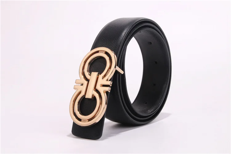 100% Высокое качество Женские юные дизайнерские ремни из натуральной кожи ремень 8