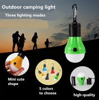 5 colors mini portable lantern tent light holiday light led bulb emergency lamp waterproof hanging hook flashlight for camping