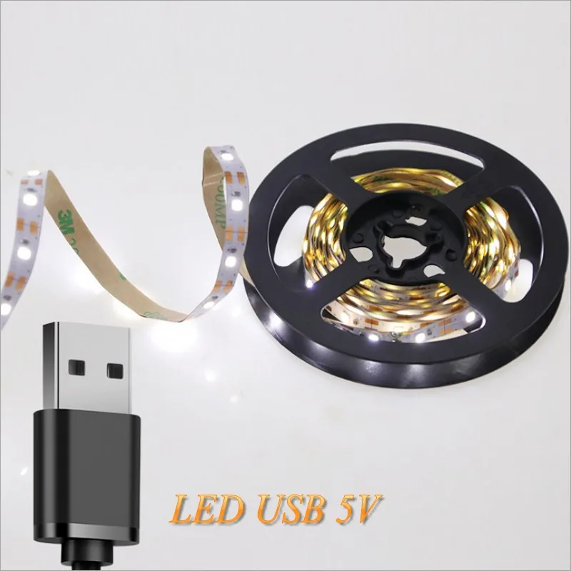 5 в RGB Светодиодная лента USB В светильник ТВ ПОДСВЕТКА 2835 1 м ing Настольный s лампа