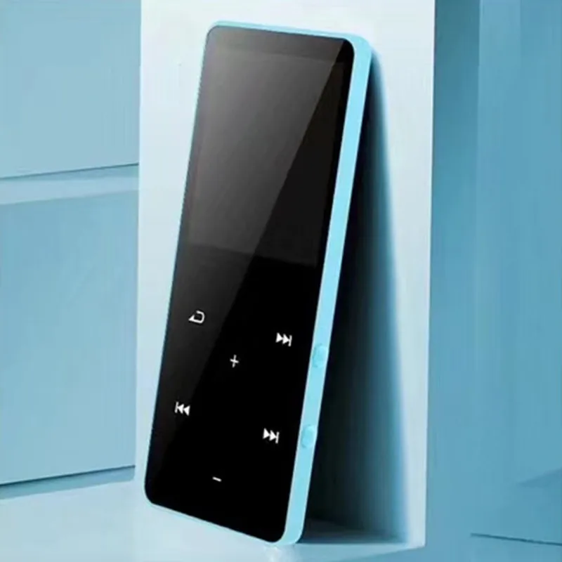 Синий Портативный 4 Гб Сенсорный экран спорт HIFI MP3 музыкальный плеер JS-04 супер-длительный режим ожидания с электронной книгой fm-радио bluetooth Поддержка TF карты - Цвет: Синий