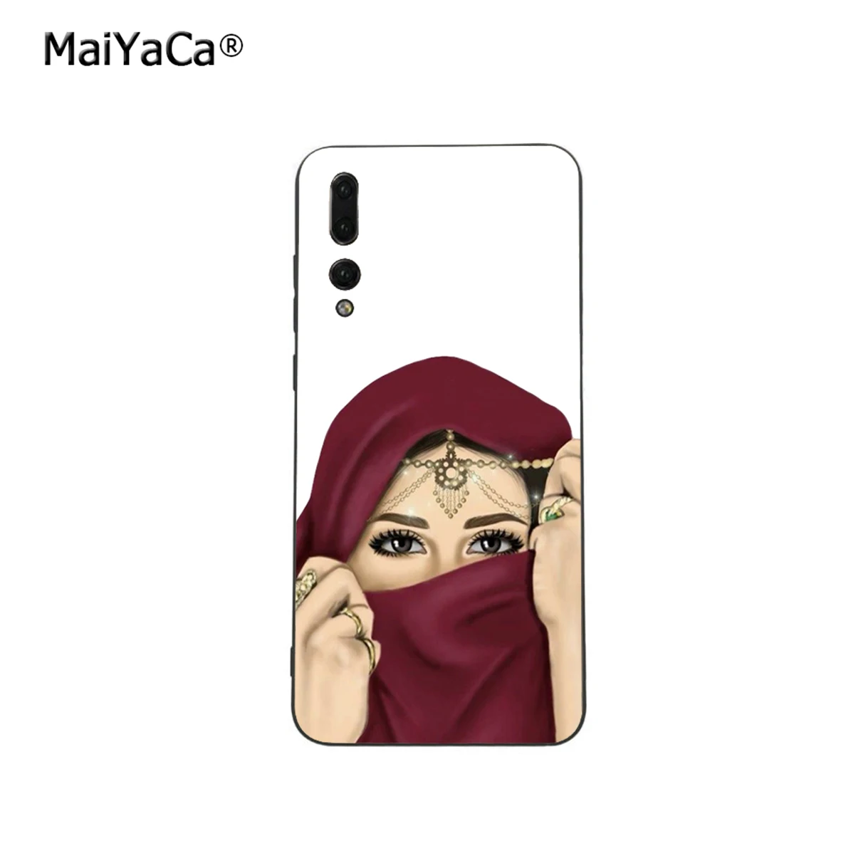 muslim islamic girls phone case for Huawei P20 P30 Pro P10 plus P9 Mate 10 lite 20 pro Honor view 10 Y7 prime Y9 Enjoy9