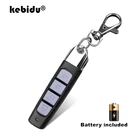 Kebidu 433 МГц пульт дистанционного управления гаражные ворота открывалка двери клон, Дубликатор клонирования кода автомобиля 4 ключа
