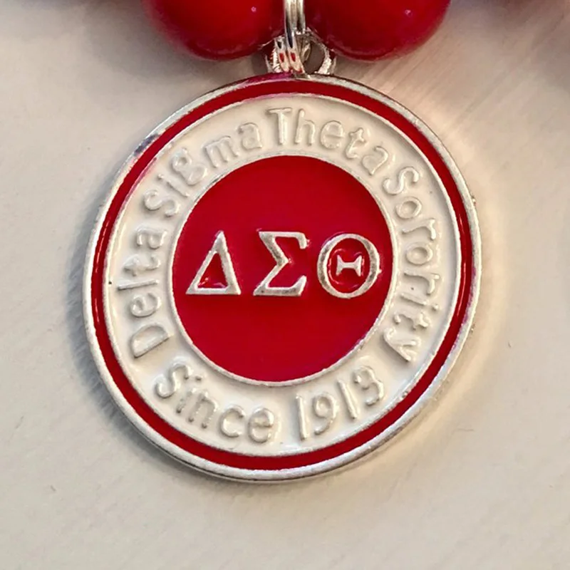 ZPB новая ручная работа zeta Phi Beta Sorority на заказ DIY Шарм бисерный браслет ювелирные изделия