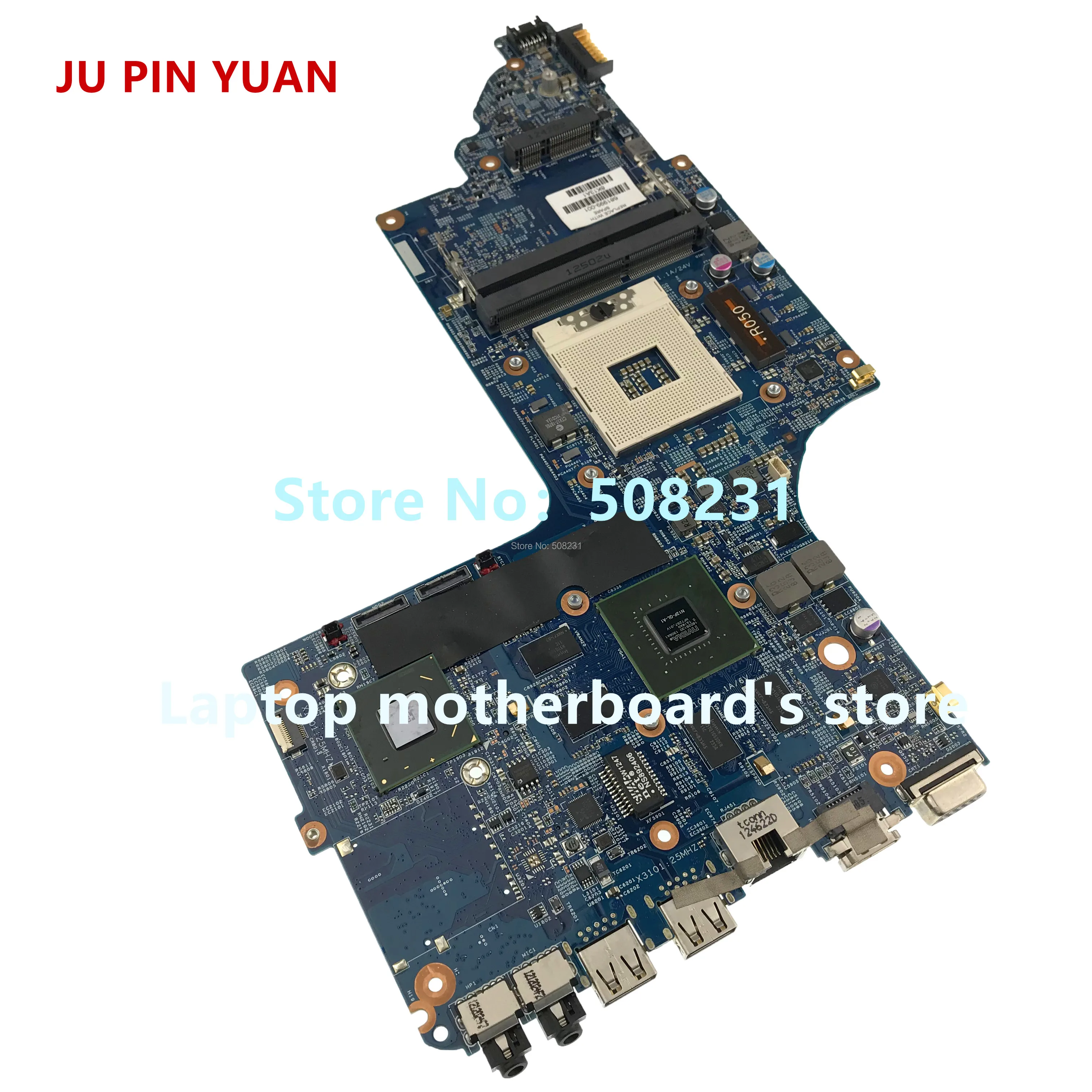 Ju pin yuan 915468-601 915468-001 аккумулятор большой емкости DAG37DMBAD0 материнская плата для ноутбука для женщин, hp ноутбук 17-W 17-AB Тетрадь ПК 1050 2 Гб i5-7300