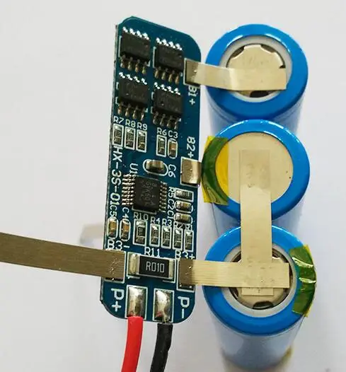 Модуль защитной платы зарядного устройства для литиевого аккумулятора 3S 10 А 12 В 3