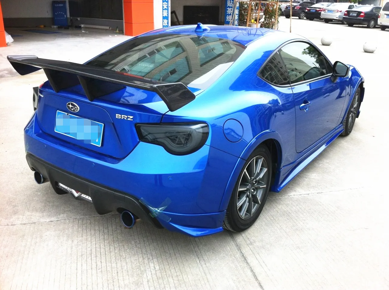 PP Racing Part For Subaru BRZ ZL Style Front &amp Rear Arch Set Body Kit Tuning Trim | Автомобили и мотоциклы