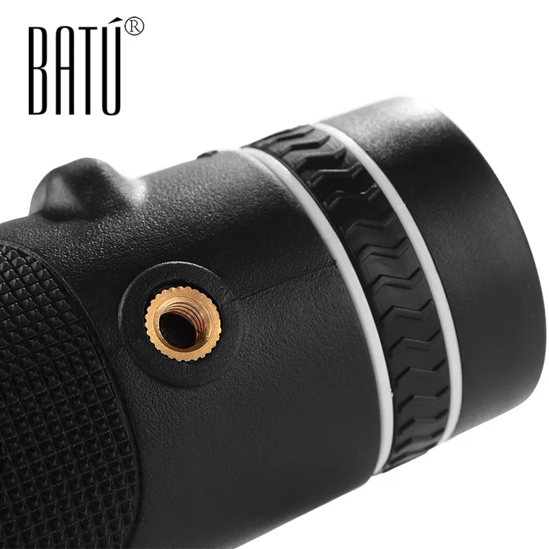 BATU 10*40 NO night vision HD Monoculars powerful multi-coated nautical waterproof telescope BAK4 prism Monocular | Инструменты