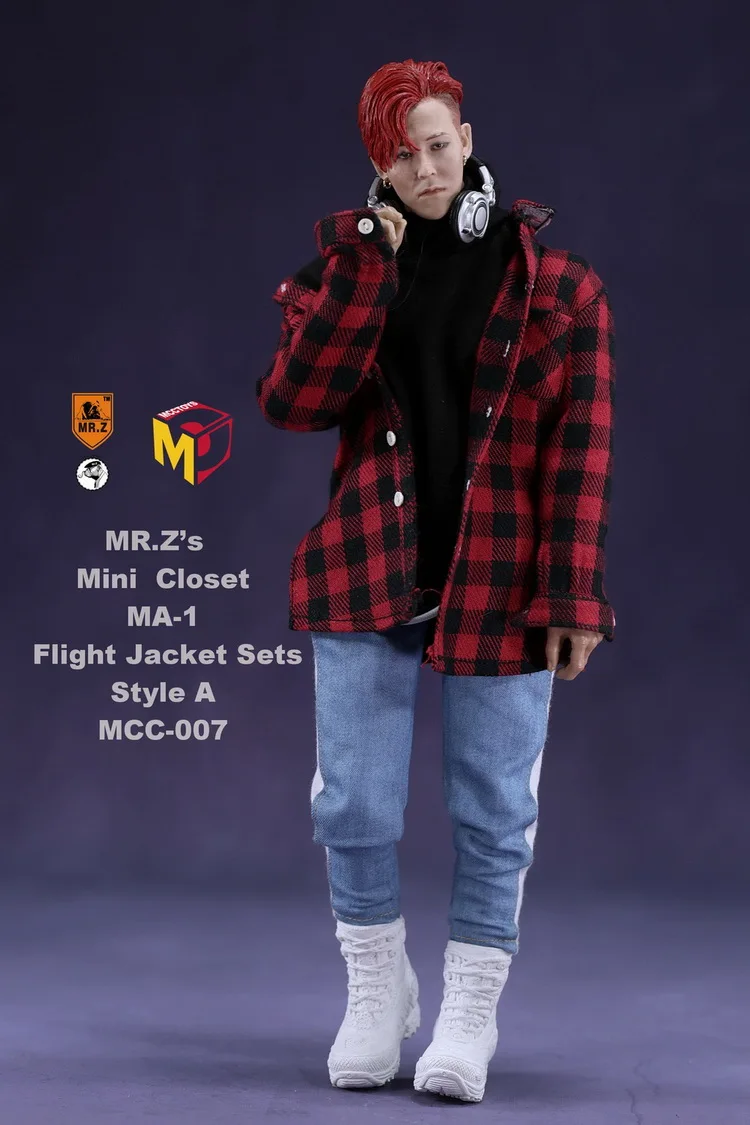 1/6 модные Заказные MCCToys x Mr. Z 1/6 MR. Z мини-шкаф-летная куртка наборы F 12 дюймов мужские тела G-DRAGON фигурки