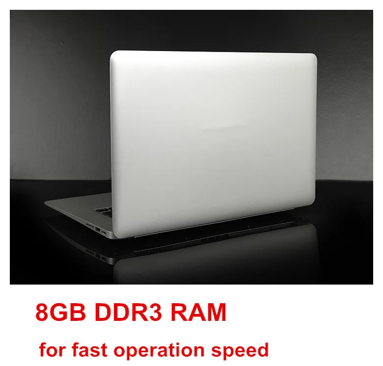 8 ГБ ОЗУ+ 500 Гб HDD 1" ультрабук ноутбук компьютер 1920*1080 HD экран Intel Pentium N3520 четырехъядерный Windows 8 ноутбук ПК