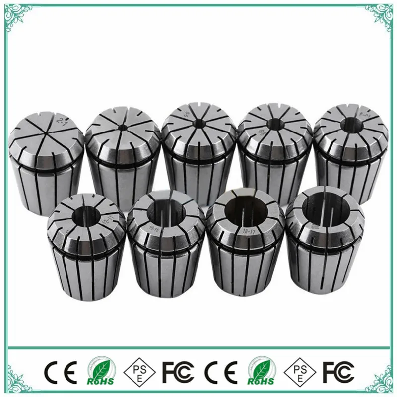 Пружинные Цанги ER32 9 шт. + 1 MT3 высокоточный шпиндель Mohs 3 # ISO Стандартный инструмент
