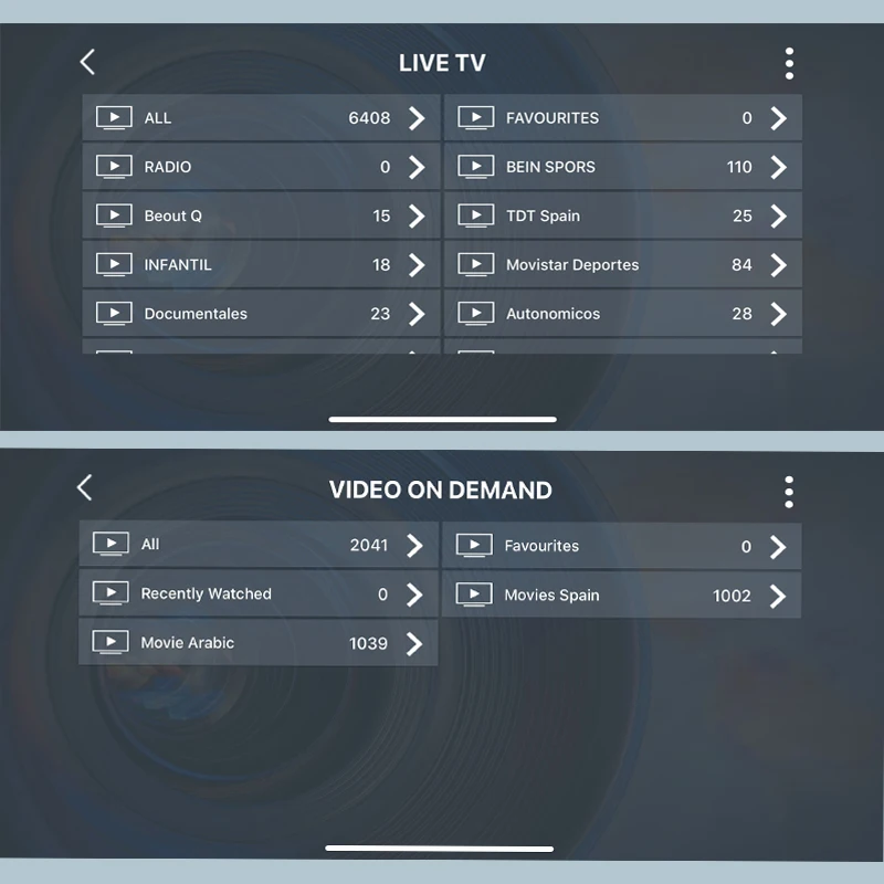 IP tv 6000 Live free android 4 k HD подписка Франция Великобритания Немецкий Арабский