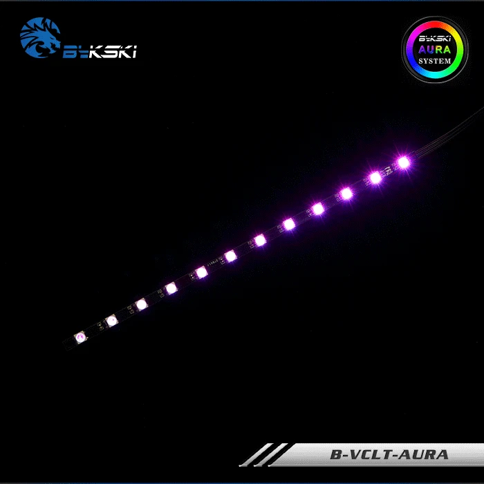 

Bykski 5v 3Pin RGB LED Light Tape Strip for GPU Block B-VCLT-RBW