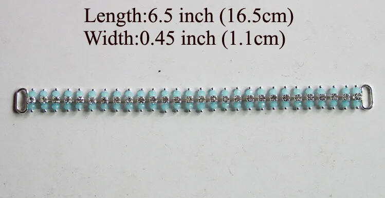 

Бесплатная доставка Оптовая продажа 40 шт./лот 6,5 ''x 0,45'' разъем со стразами для плавания Бикини Разъем приглашение LSRC032601