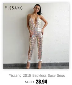 Yissang, Женский атласный комбинезон,, регулируемые лямки, сексуальный длинный комбинезон с оборками, женский комбинезон с открытой спиной без рукавов, Шелковый