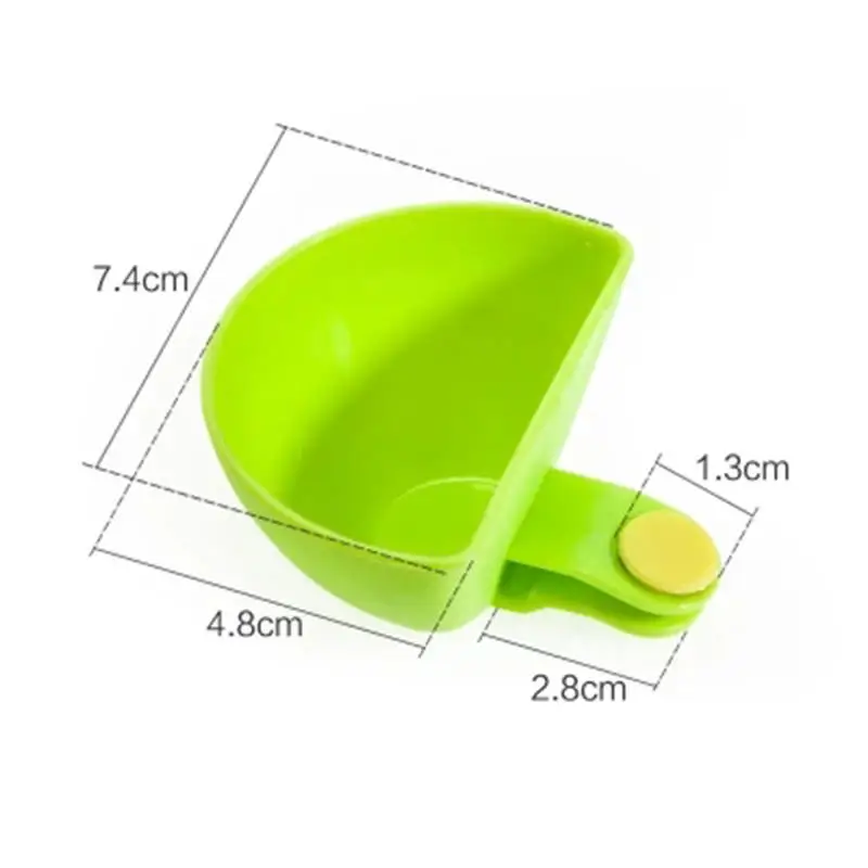 4pcs/set Dip Saucers Assorted Salad Sauce Ketchup Jam Clip Cup Bowl For Tomato Salt Vinegar Sugar Flavor Splice Kitchen Tool | Дом и сад