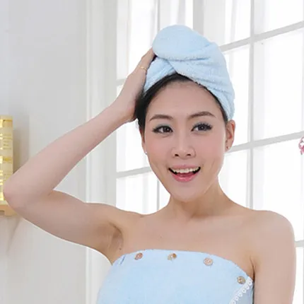 Полотенце из бамбукового волокна для сухих волос полотенце бамбука с банным