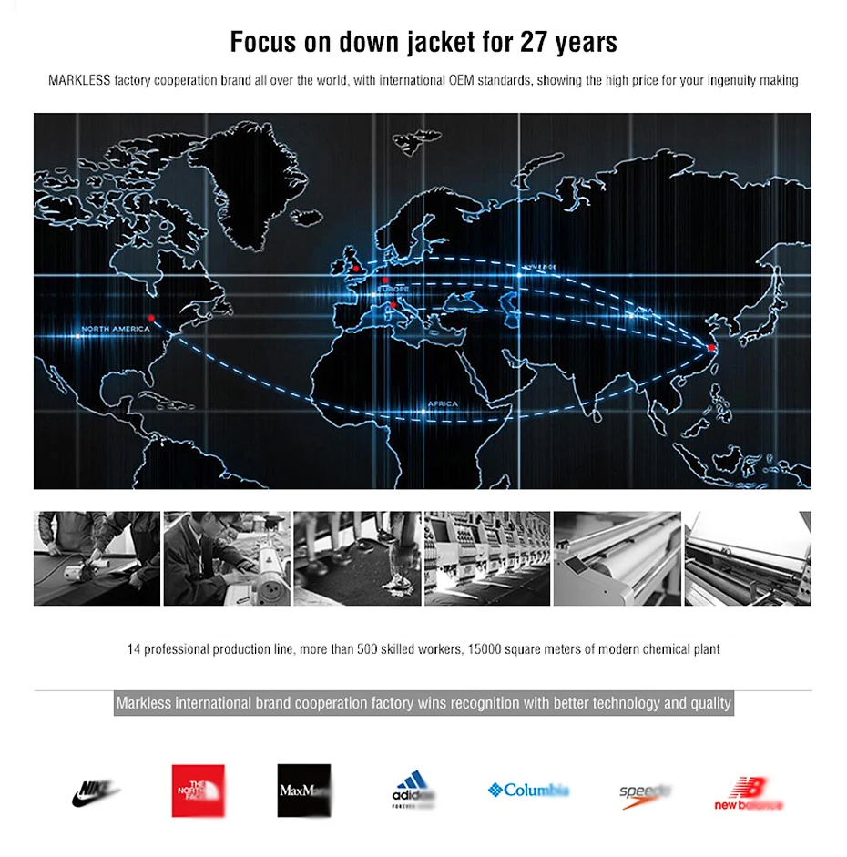 Markless зимний пуховый жилет Мужская брендовая одежда 90% белый утиный пух жилет s толстый теплый жилет без рукавов YRA8353M