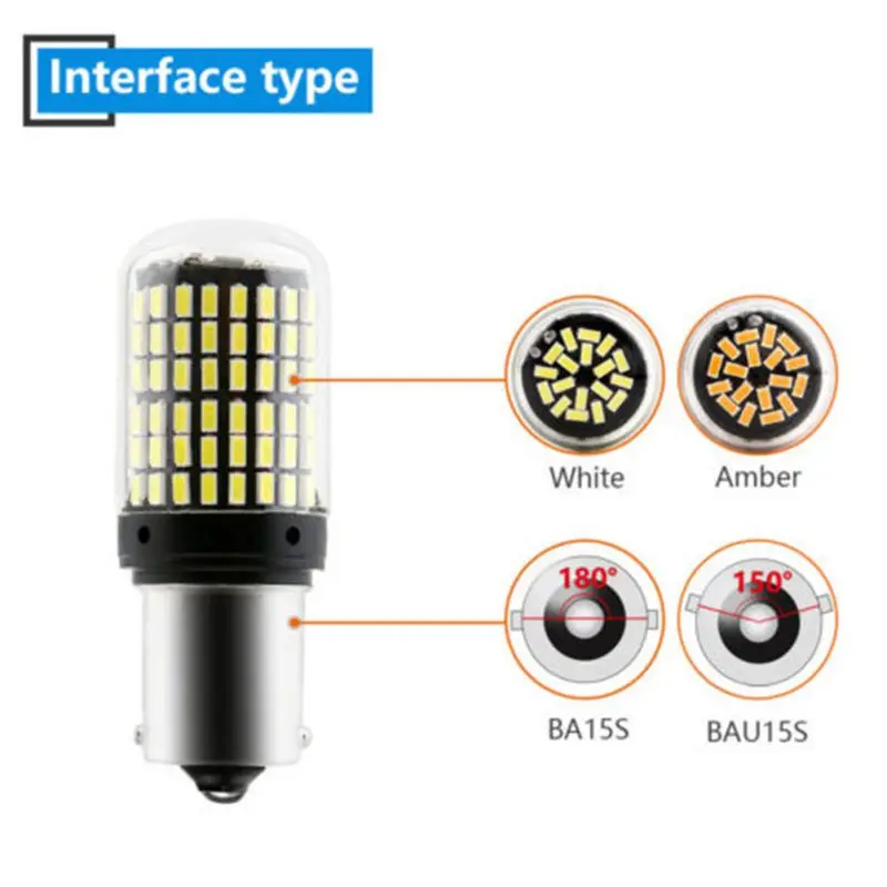 2 шт. T20 7440 W21W 1156 BA15S P21W BAU15 PY21W Автомобильный светодиодный свет сигнальная Поворотная лампа свет задний Реверс лампы задний стоп-сигнал лампы