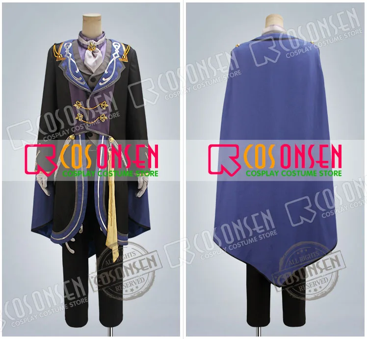 Косплэй горячих источников Ensemble Stars воспоминание монохромный мат Рыцари сена