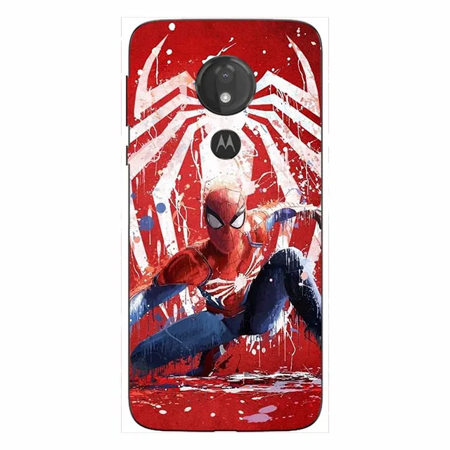 Мягкие силиконовые чехлы для Motorola Moto G7 Play, задняя крышка с принтом для Motorola Moto G7 G 7 Plus Play power, защитный чехол из ТПУ - Цвет: L171