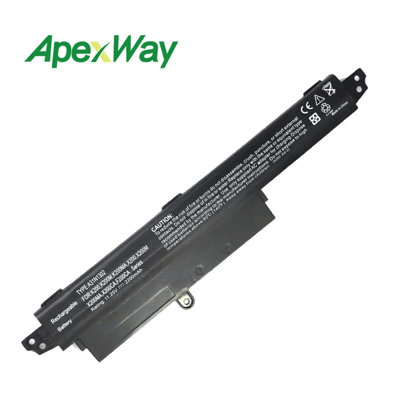 11,25 в Аккумулятор для ноутбука A31N1302 для Asus VIVOBOOK X200CA F200CA A31LM9H 11," Серия ноутбуков