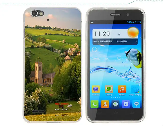 PVC Pouch Holster Belt Clip Case Cover For Jiayu G4S MTK6582 4.7 |