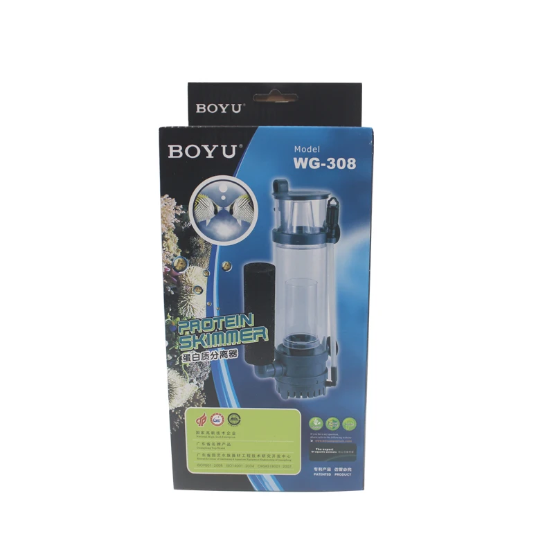 Белка разветвитель воды Флотатор Pump100-150L Морской аквариум аксессуары 220V WG-308 6 Вт/WG-310 8 Вт