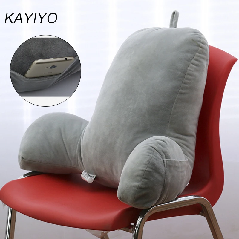 Фото KAYIYO поясничной подушки для офис талии подушка с рукой позвоночника защиты