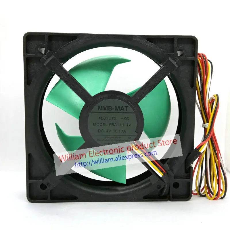 0.17A NMB FBA11J14V DC14V 0.17A 0.24A для холодильника охлаждающий вентилятор - Цвет лезвия: 0.17A